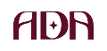 Ada Studio wordmark in Main Maroon