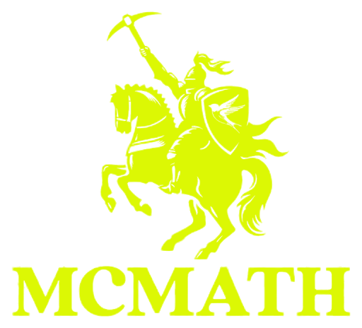 McMath Construction mark in Safety Lime on black