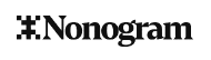 Nonogram wordmark in Near Black